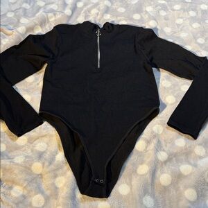 Black Long Sleeve bodysuit